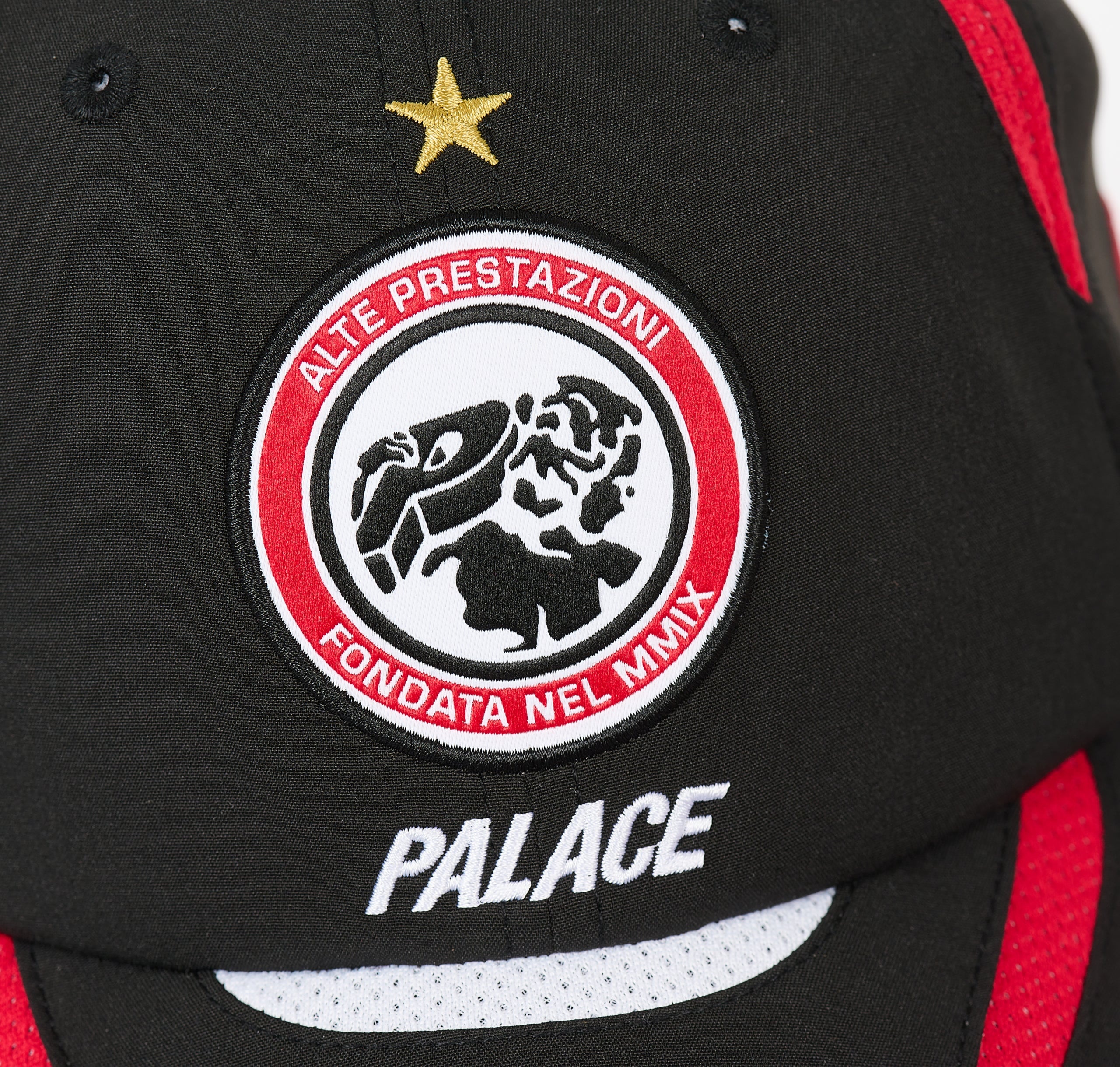 PALACE PRO TEAM 6-PANEL BLACK - 3