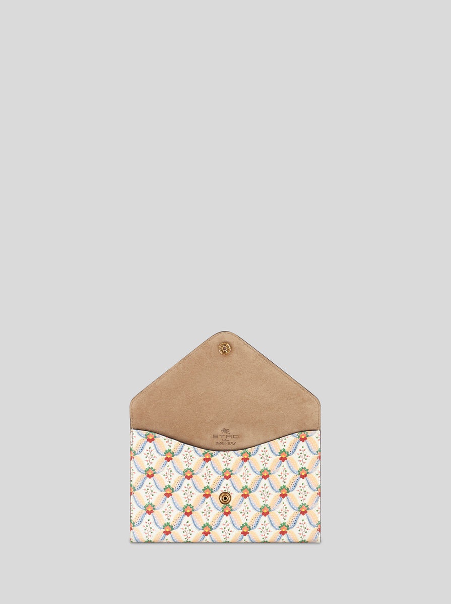 LEATHER FLORALIA CLUTCH BAG - 3