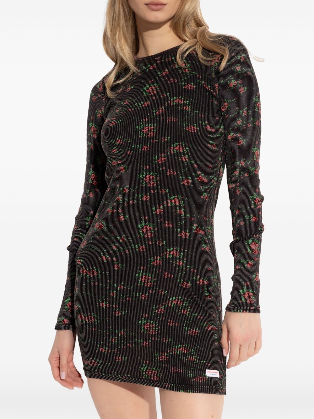 floral-print dress - 2