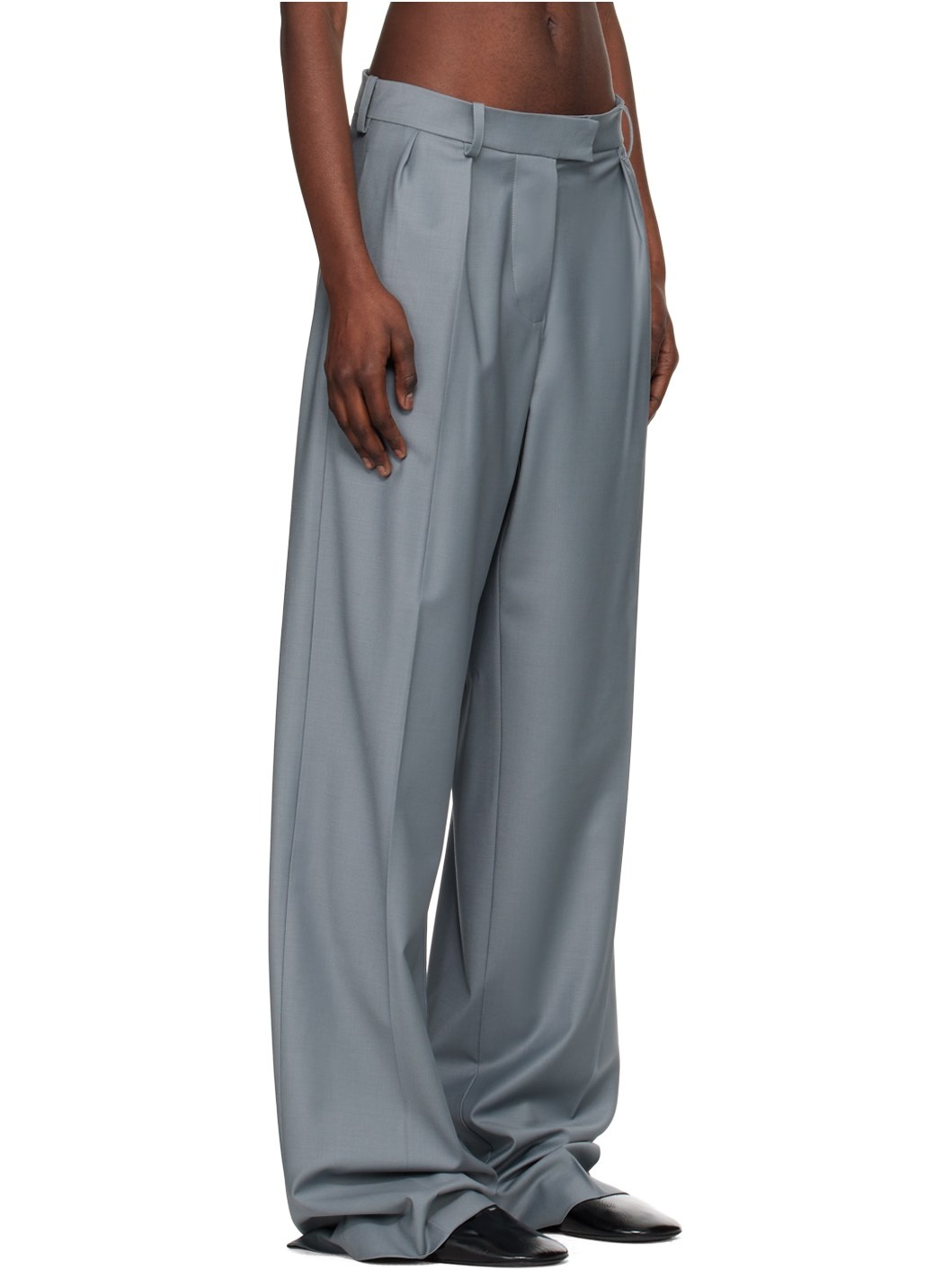 Gray Alix Trousers - 2