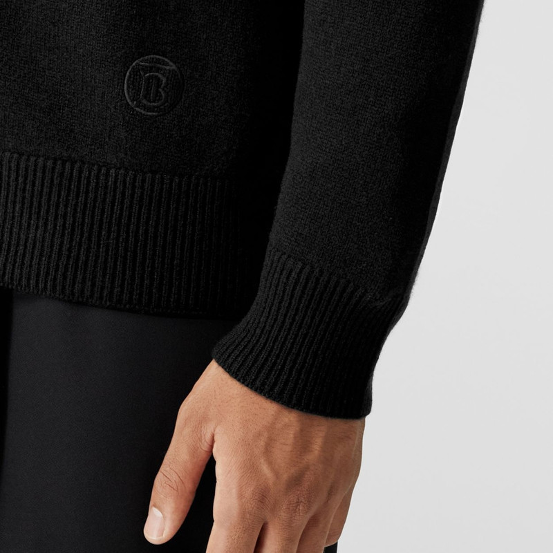 Monogram Motif Cashmere Cardigan 5