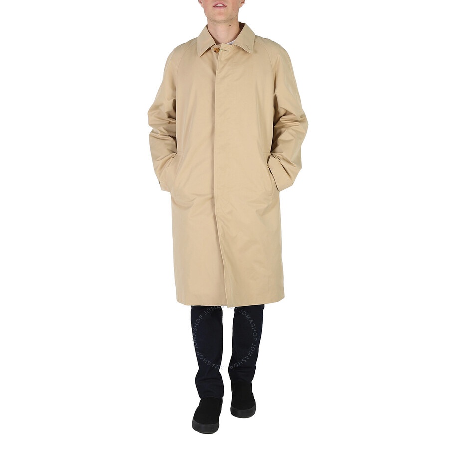 Kenzo Men's Beige Waterproof Trench Coat - 3