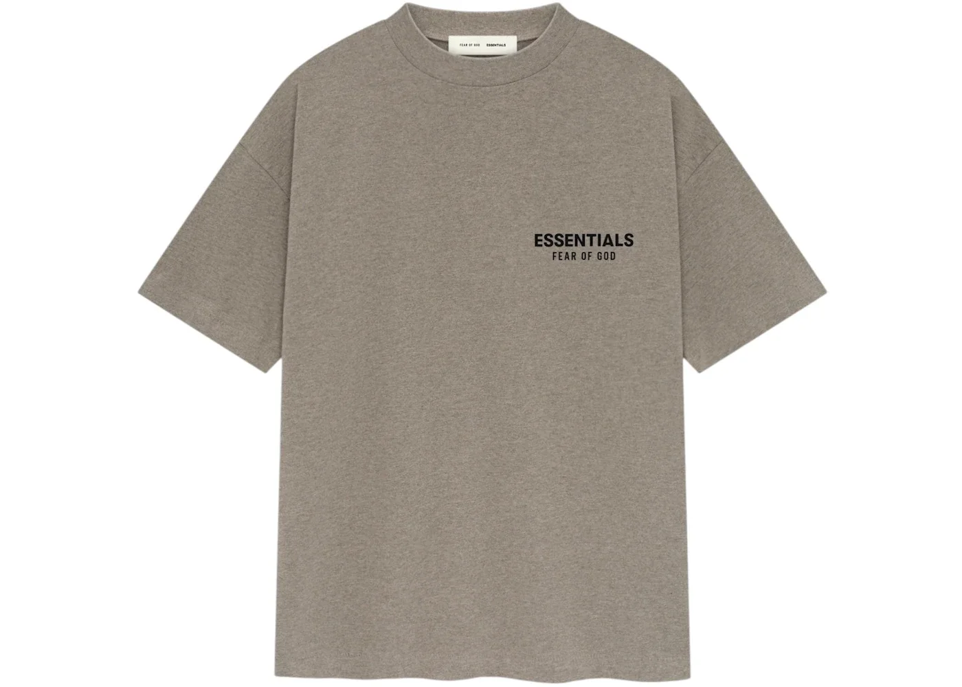 Fear of God Essentials Classic Short Sleeve Tee (FW25) Homestead Heather - 1