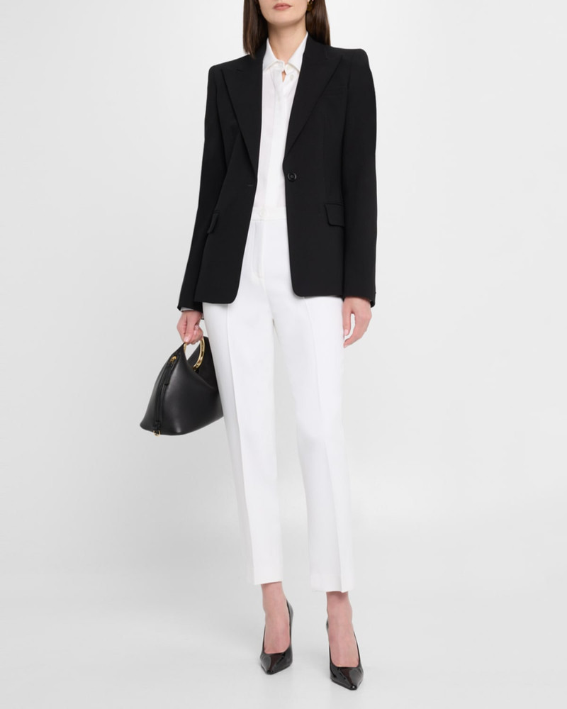 MICHAEL KORS COLLECTION Hansen Charmeuse Button-Front Shirt outlook