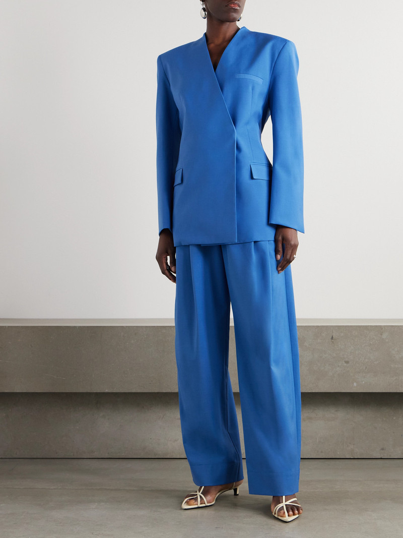 ESSE Studios Homme Double-breasted Oversized Woven Blazer outlook