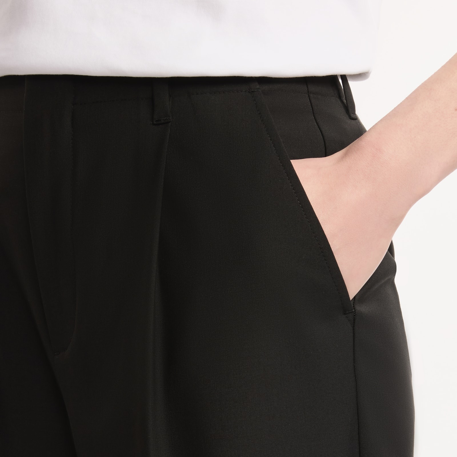 Wool blend pants - 6