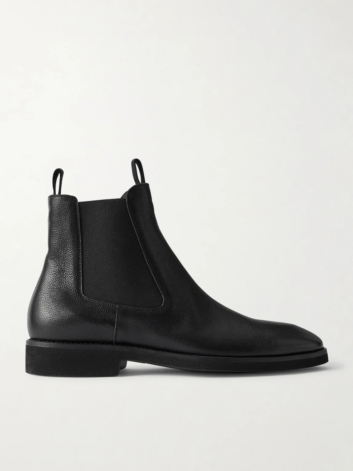 Owen Grained-Leather Chelsea Boots - 1