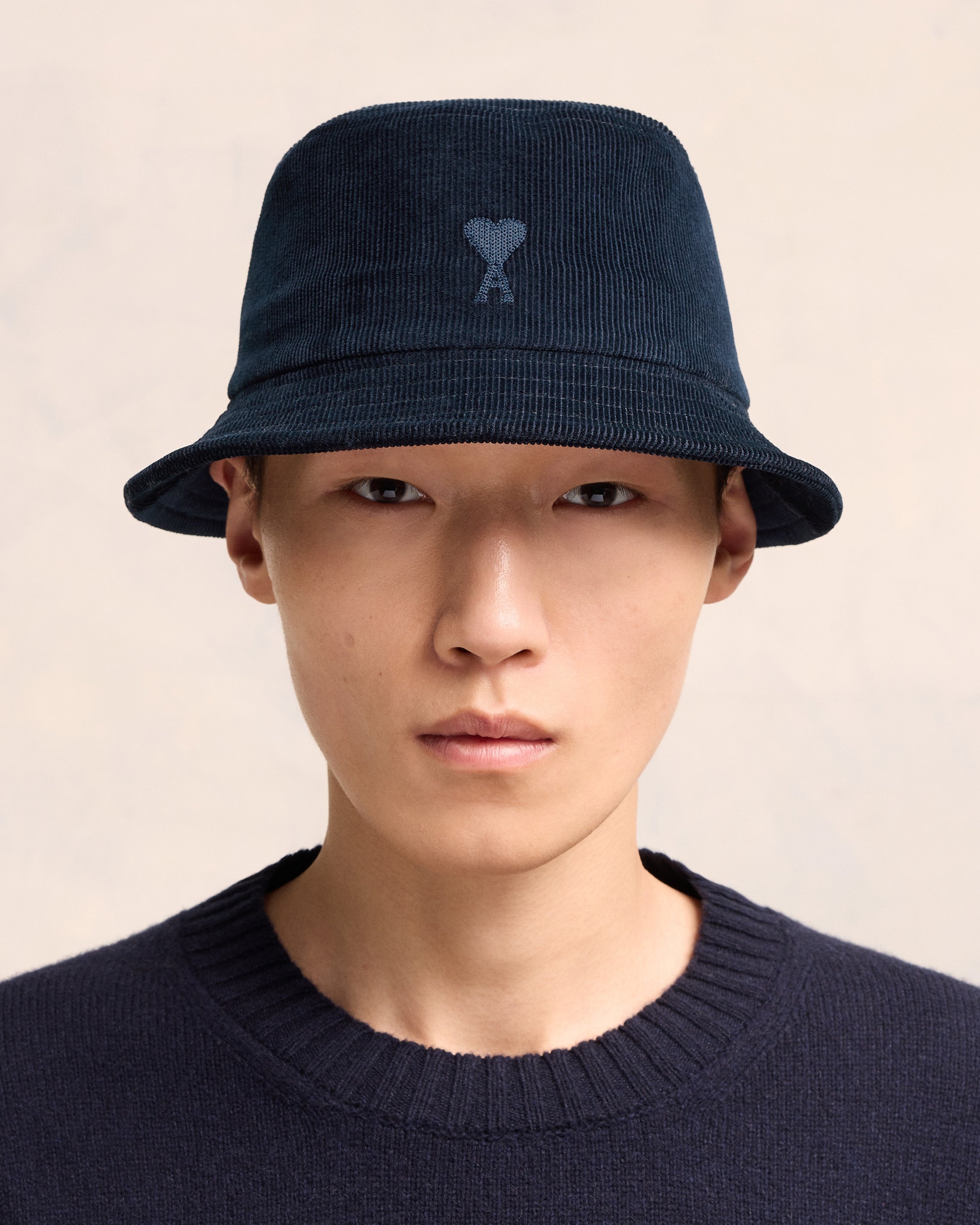 TONAL AMI DE COEUR EMBROIDERY BUCKET HAT - 2