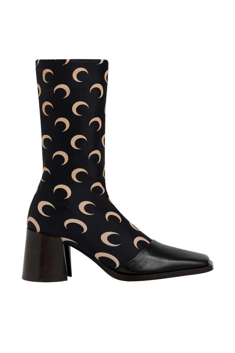 Regenerated All Over Moon Jersey Ankle Boots 1