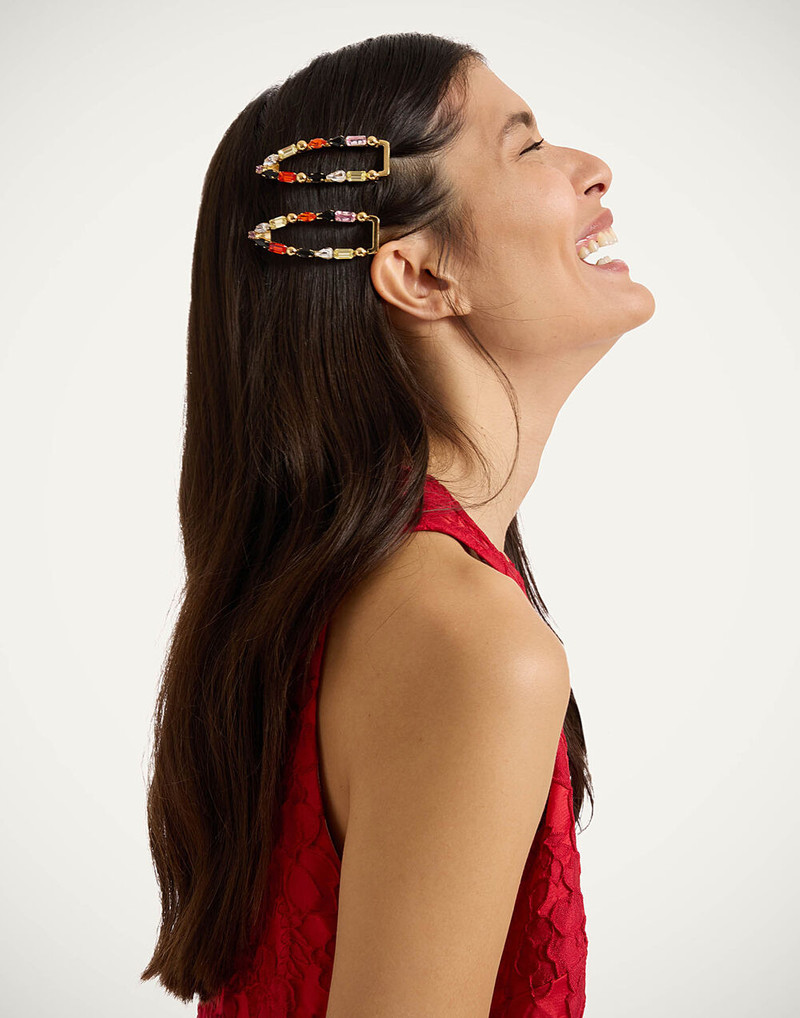 La DoubleJ Crystals Hair Clip outlook