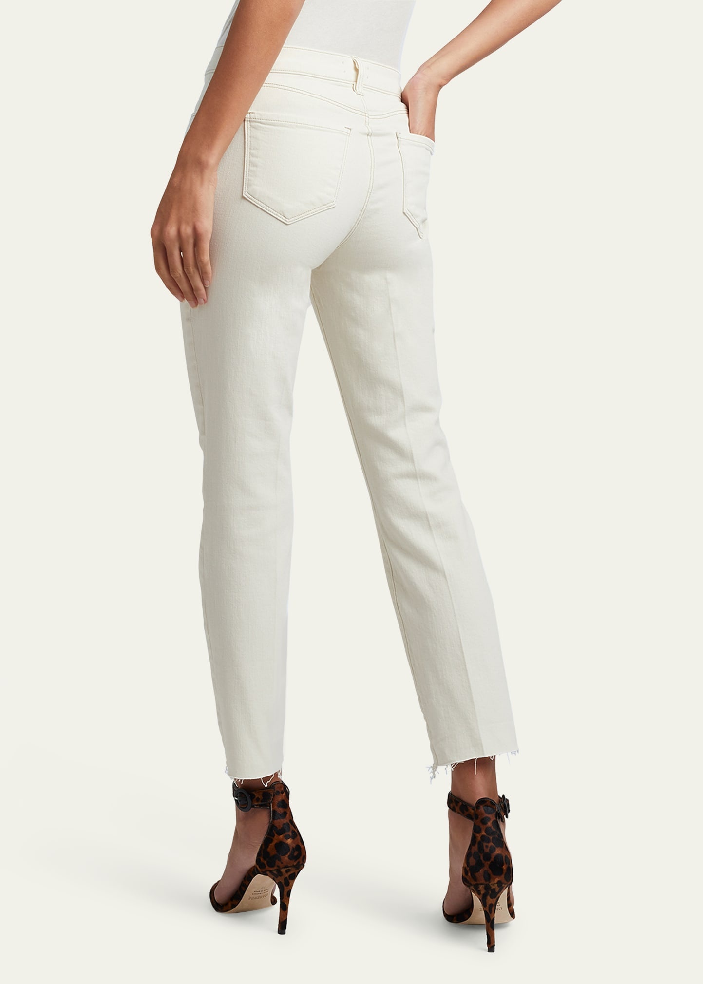Sada High-Rise Crop Slim Jeans - 3