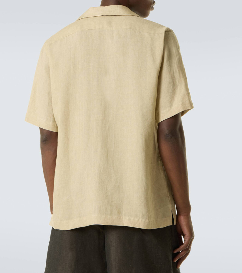Linen bowling shirt 4
