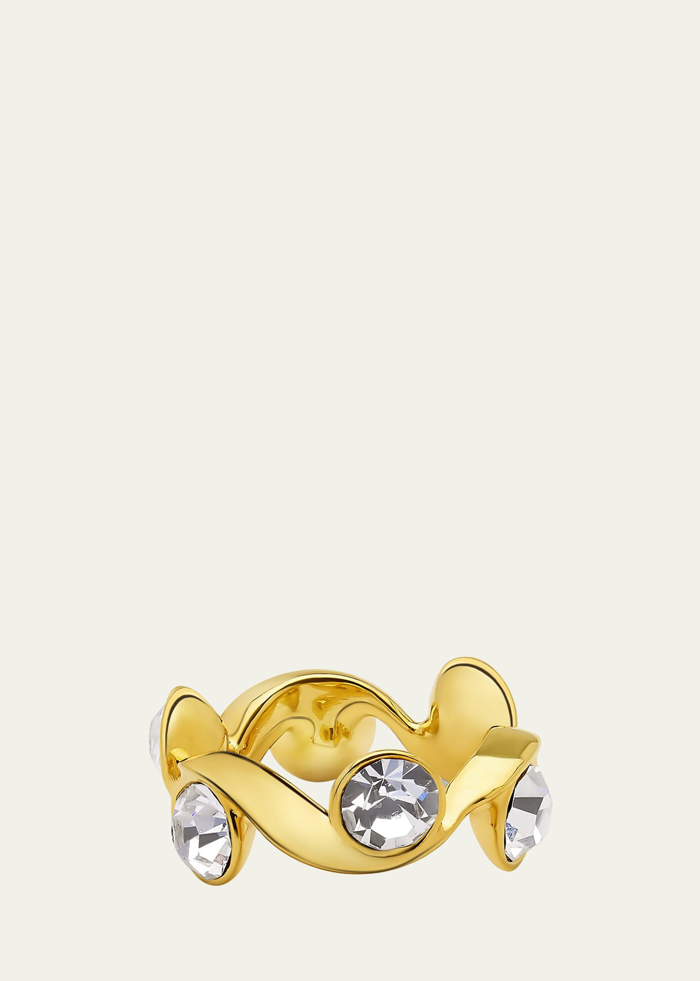 Crystal Wave Ring - 1