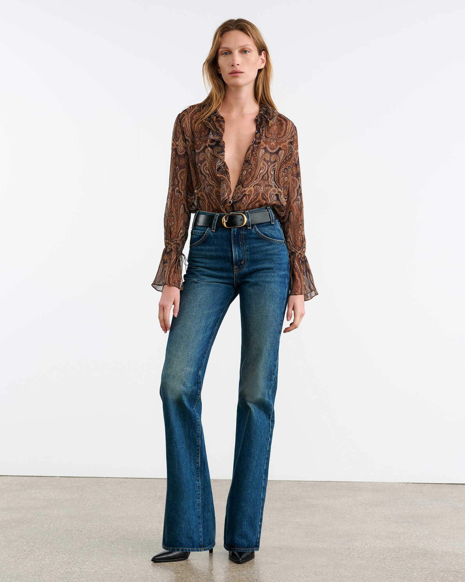 CECILY SILK BLOUSE - 4