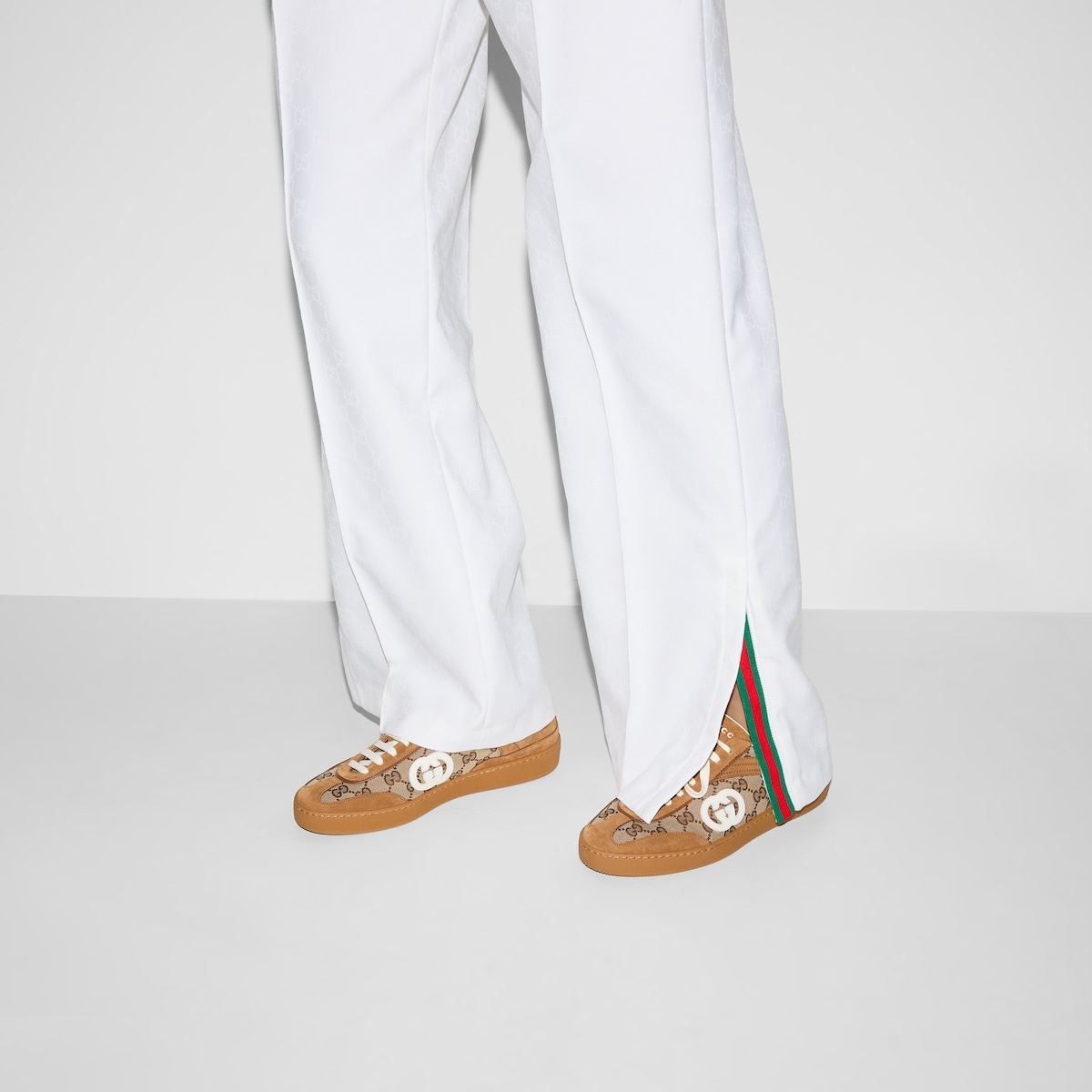 Women's sneaker with Interlocking G - 3
