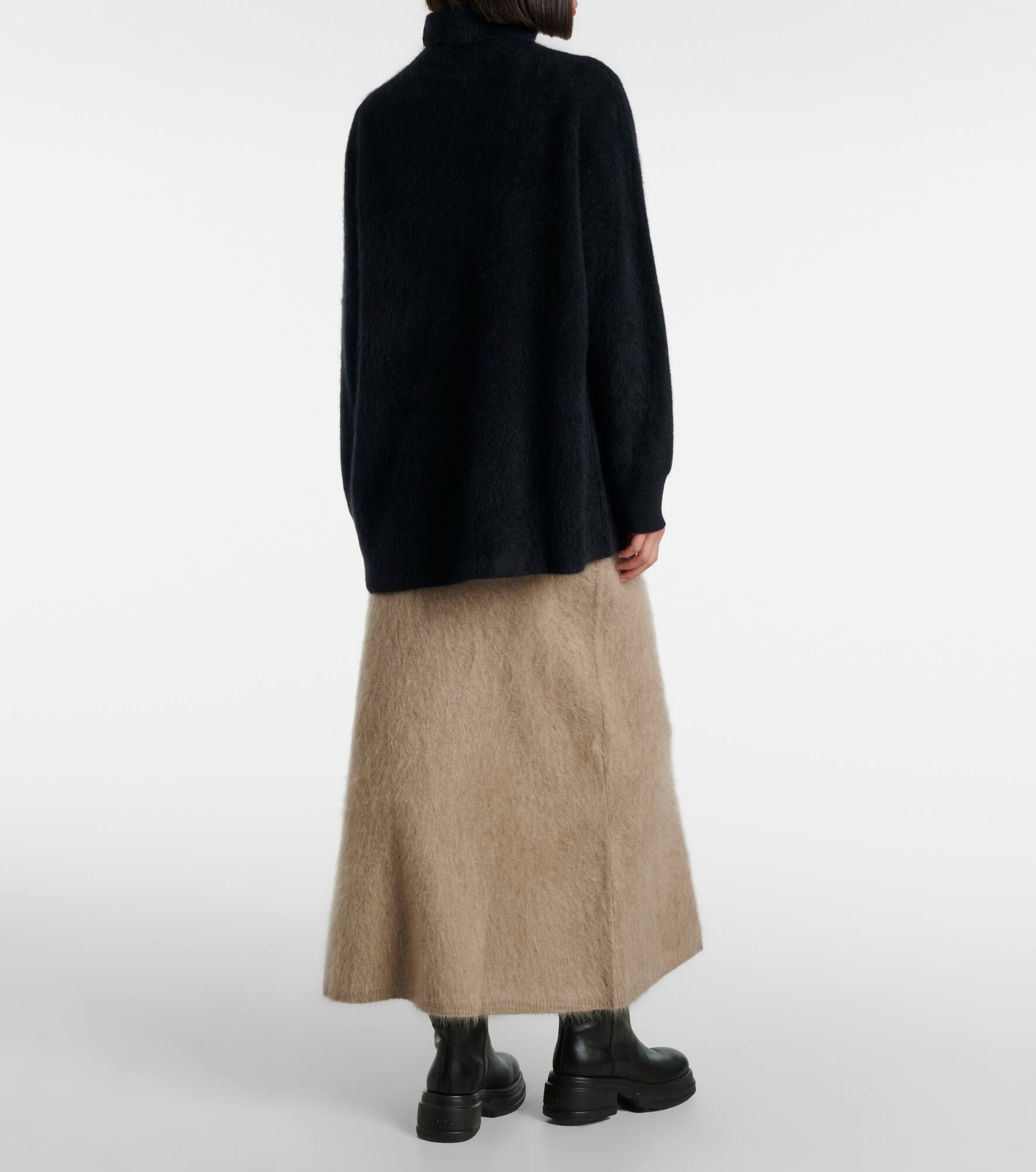 Teresa cashmere turtleneck sweater - 3
