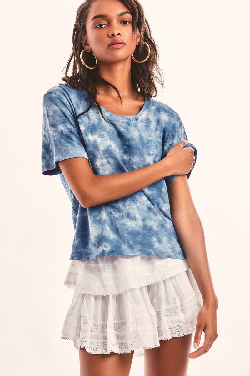 LoveShackFancy Calix Cotton Tee outlook