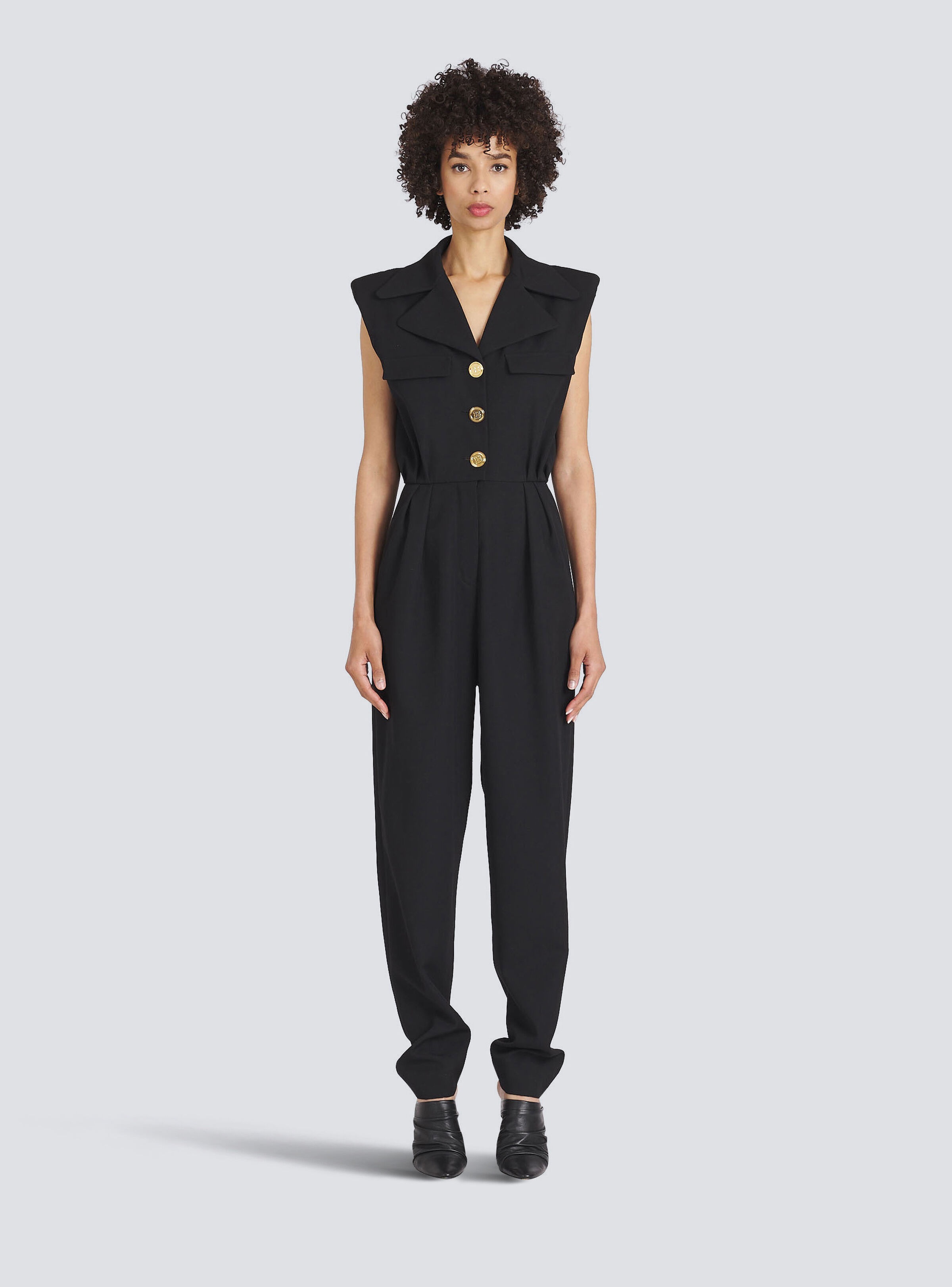 Wool jumpsuit - 3