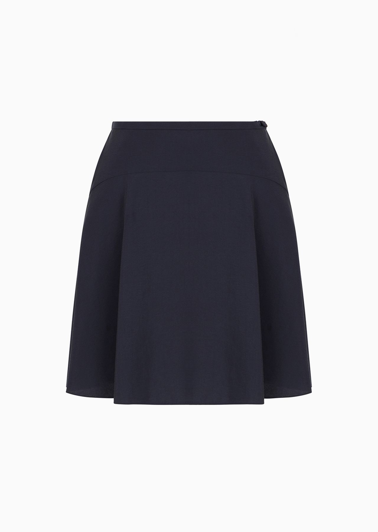 Flowing skirt in washed matte modal - 1