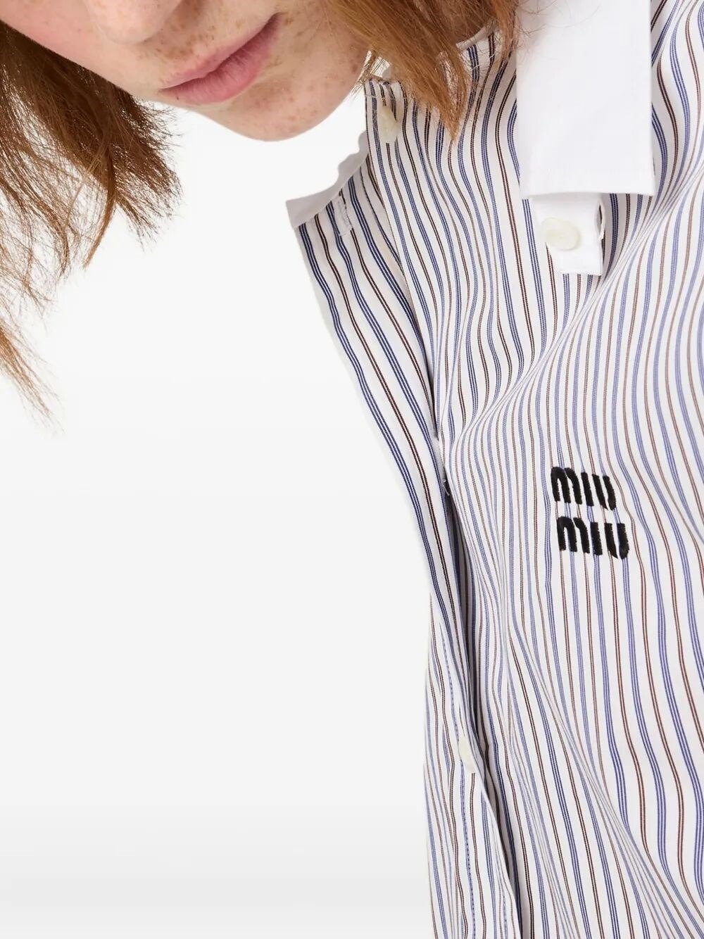 Popeline Striped Shirt - 5