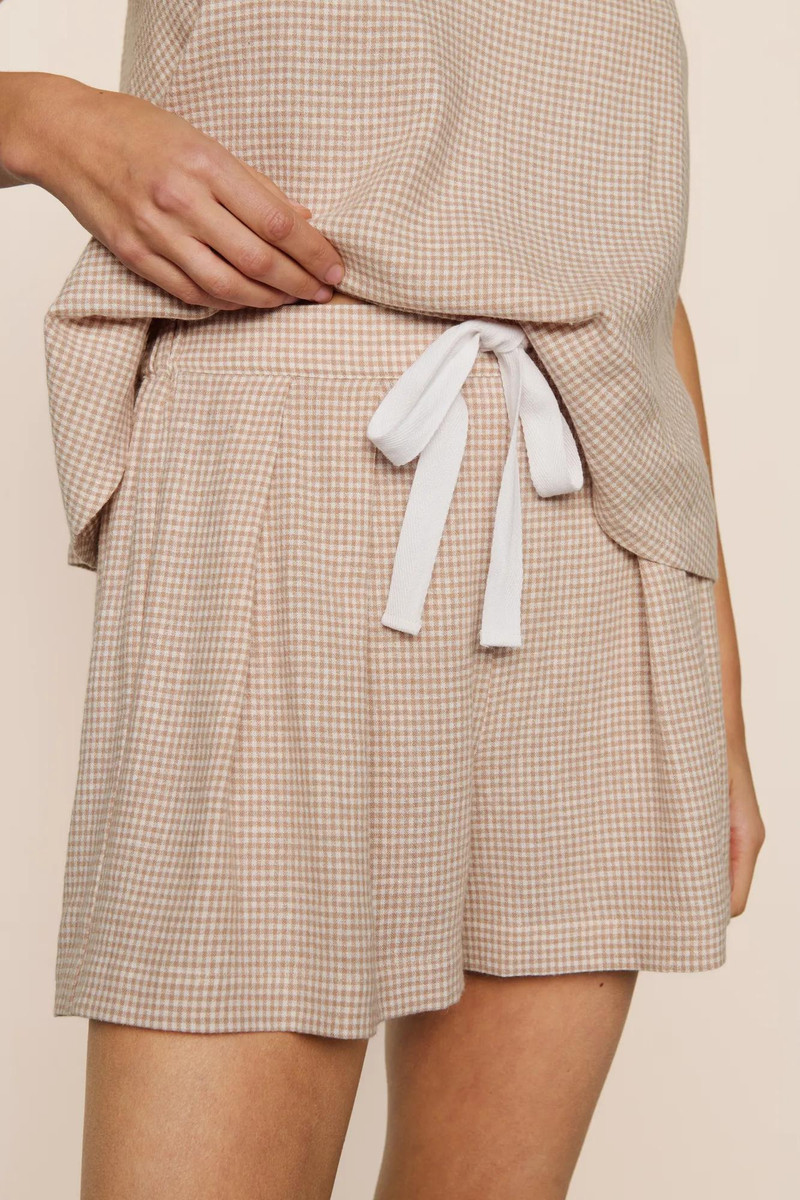 eberjey Linen Blend Relaxed Short outlook
