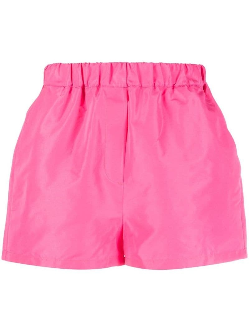 elasticated-waistband shorts - 1