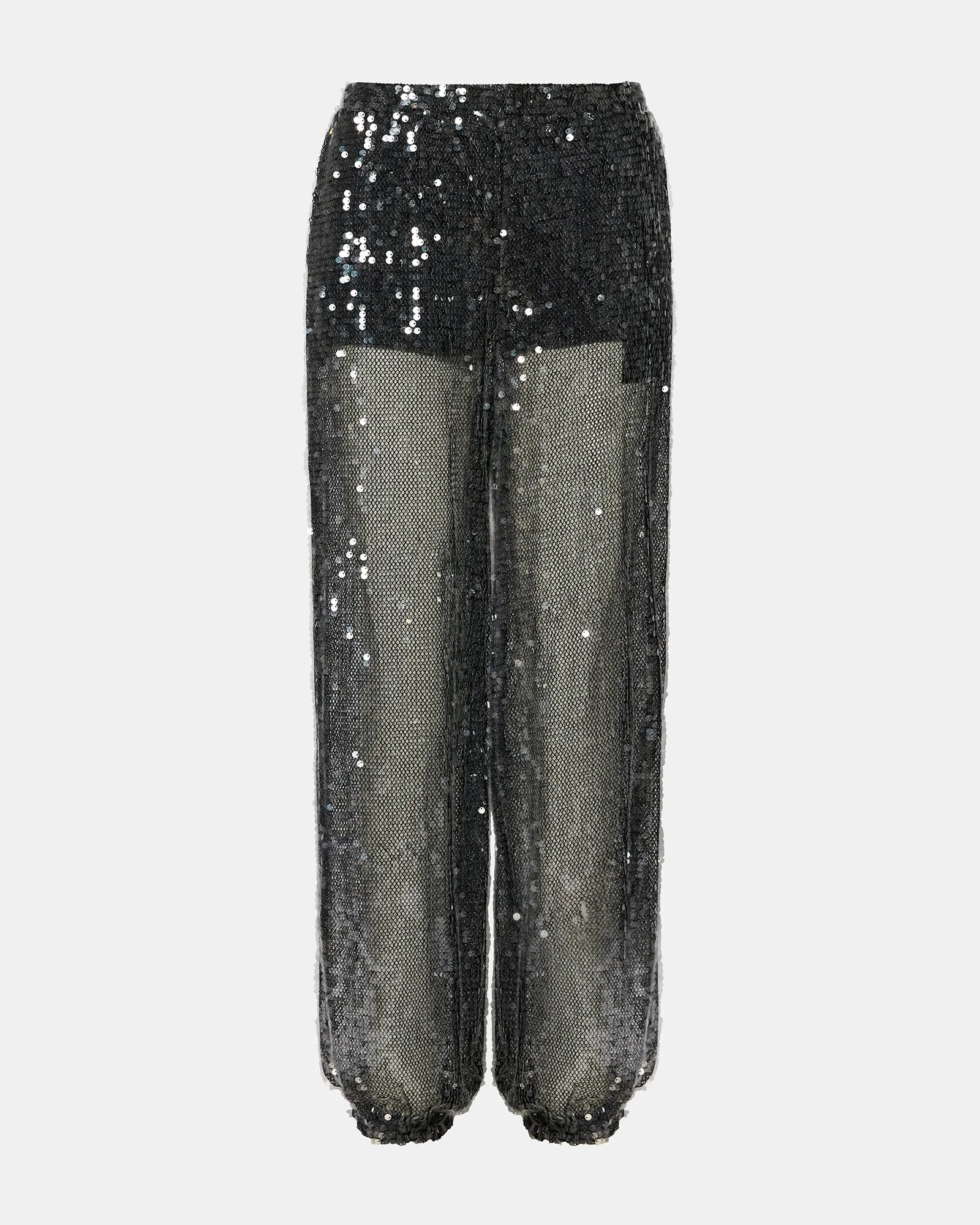 TIFFANEE PANT BLACK SEQUIN - 1