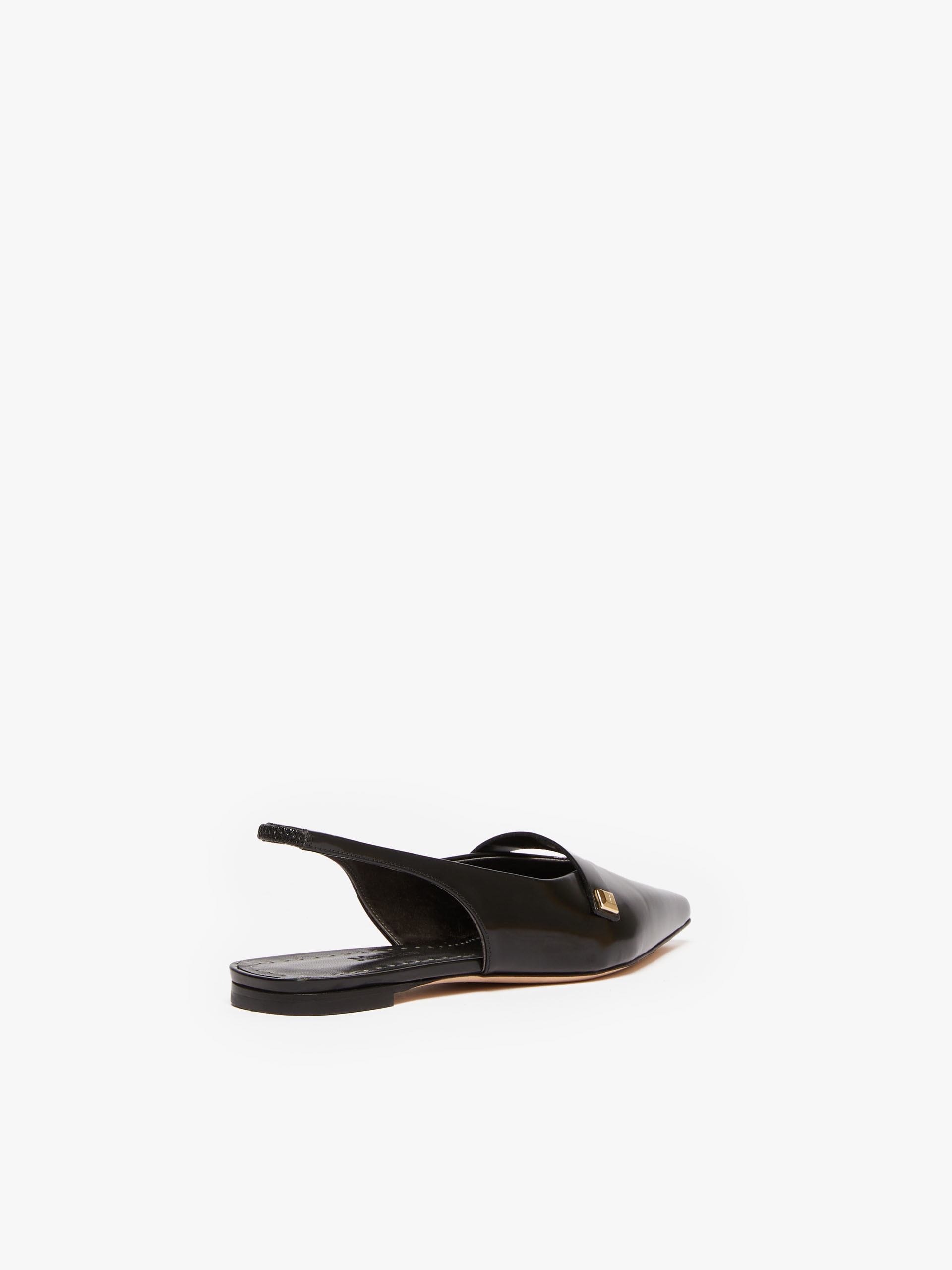 MMSPRING Flat leather sandals - 3