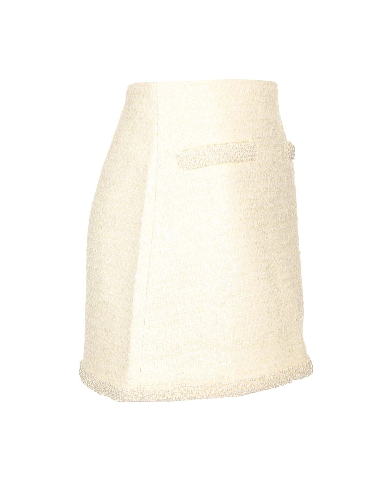 Boucle Mini Skirt - 3