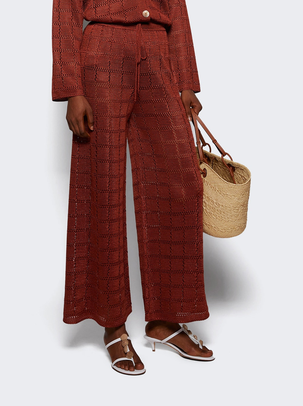 Patchwork Pant Clay - 2
