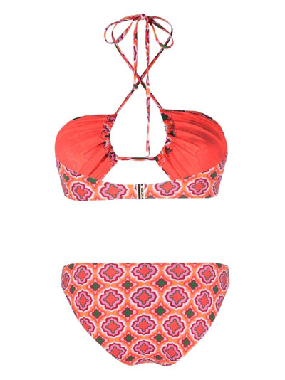 Etro graphic-print two-piece bikini outlook