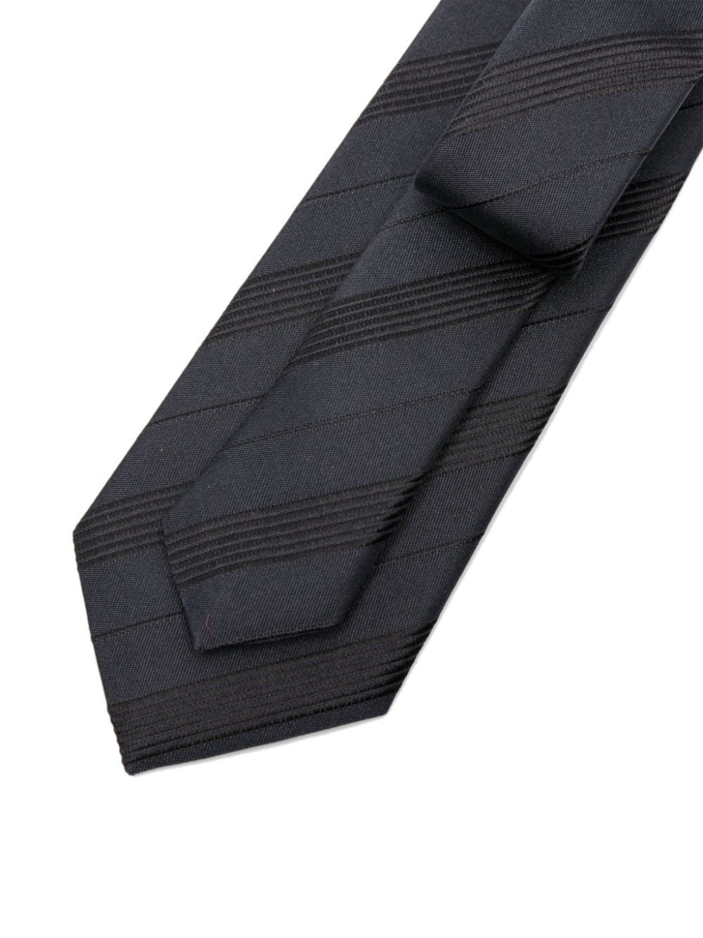 striped silk tie - 2