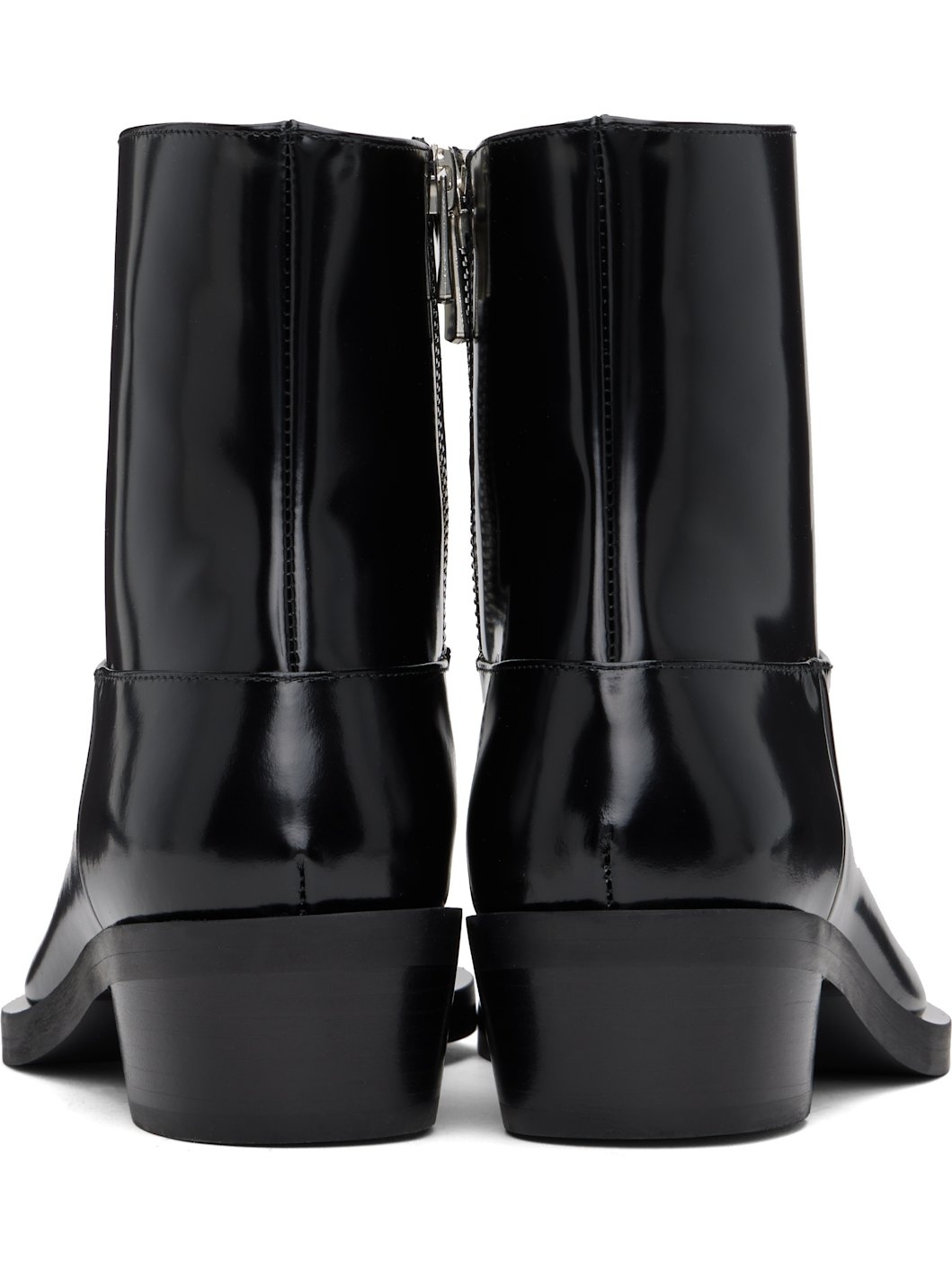 Black Bronco Ankle Boots - 2