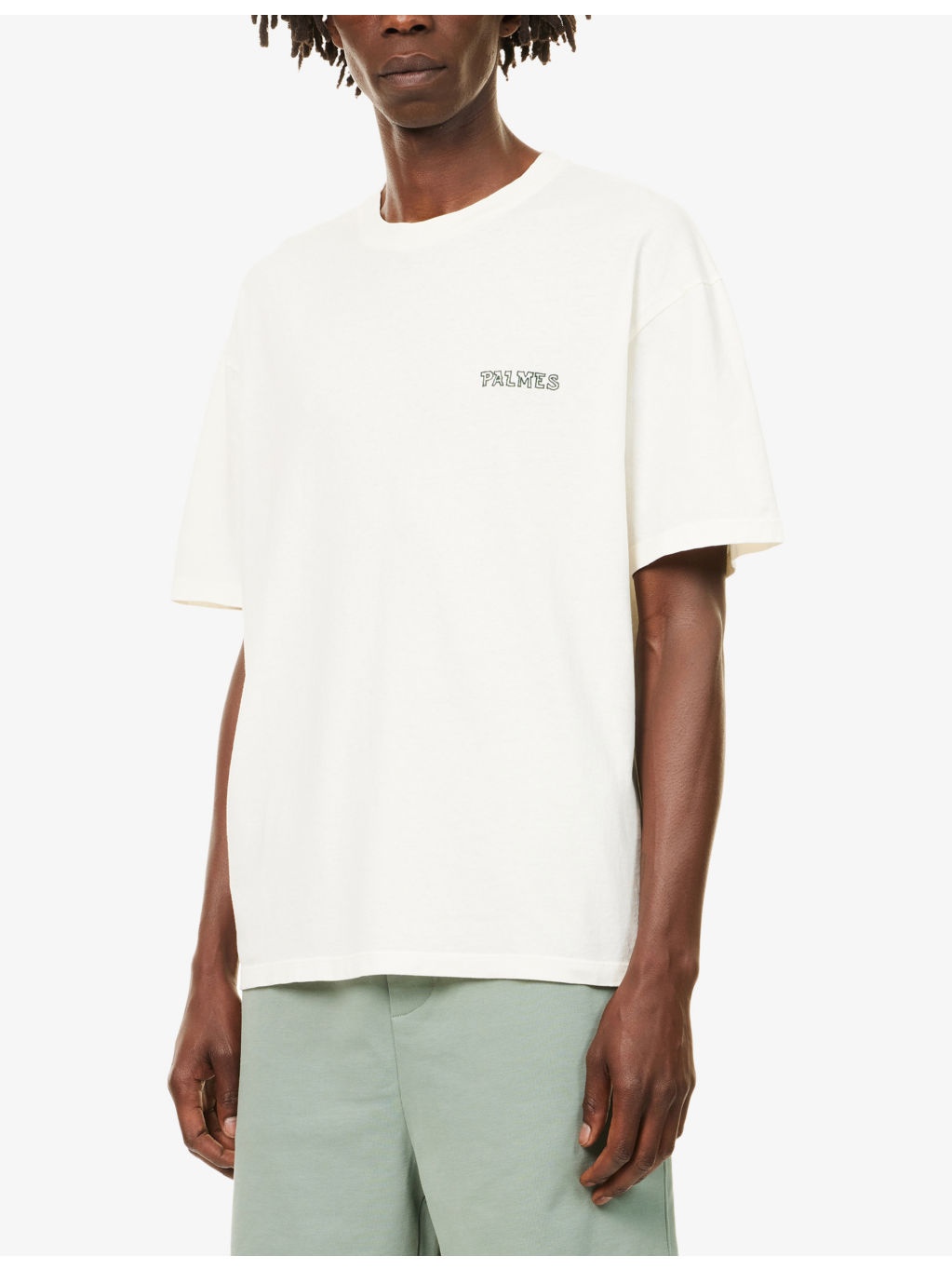 Logo-Print Relaxed-Fit Cotton T-Shirt - 3