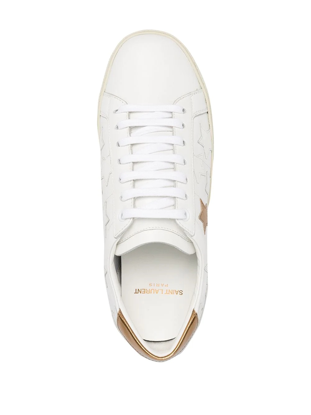 star patch sneakers - 4