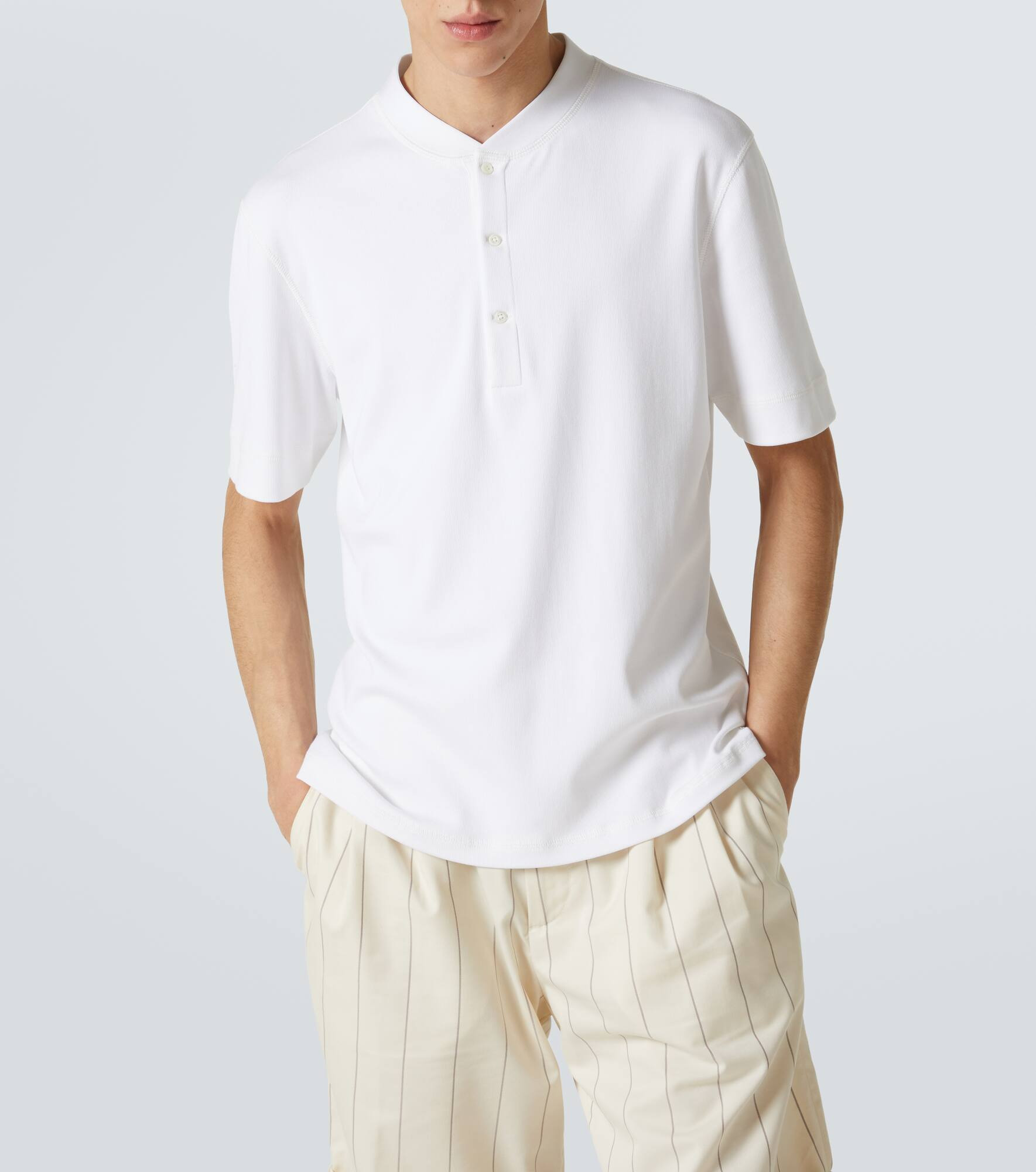 Jersey Henley shirt - 3