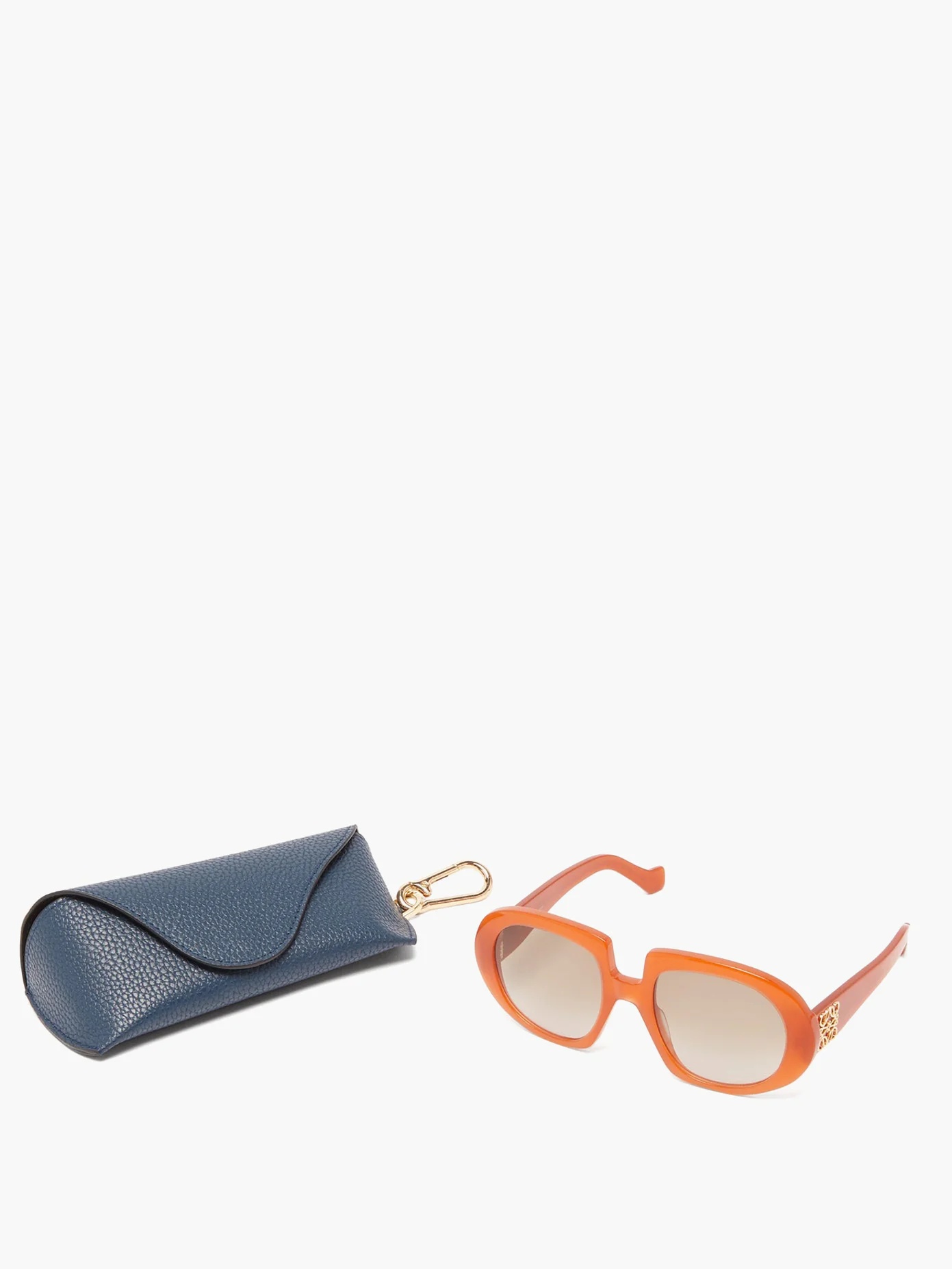 Anagram oversized acetate sunglasses - 5