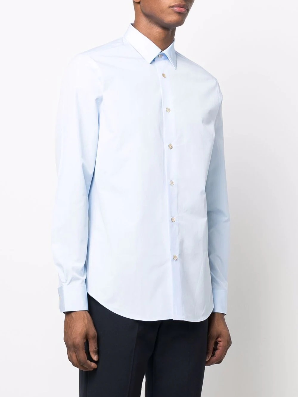 long-sleeve cotton shirt - 3