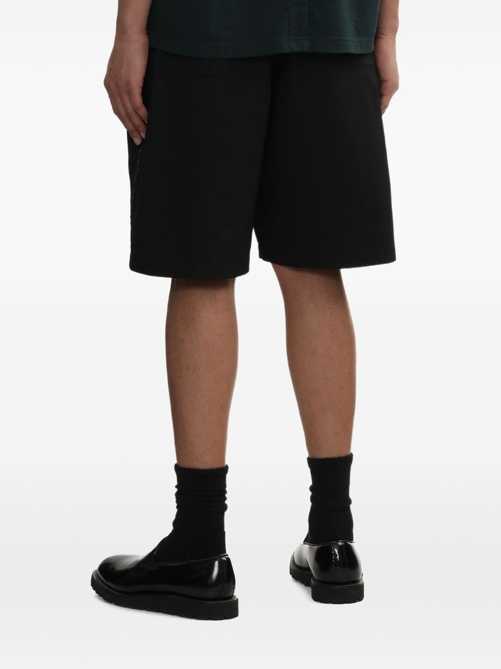 logo-trim shorts - 4