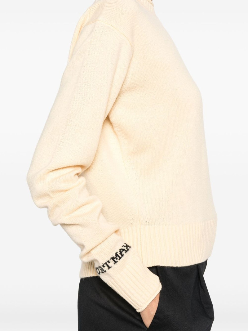 Wool crewneck sweater 3