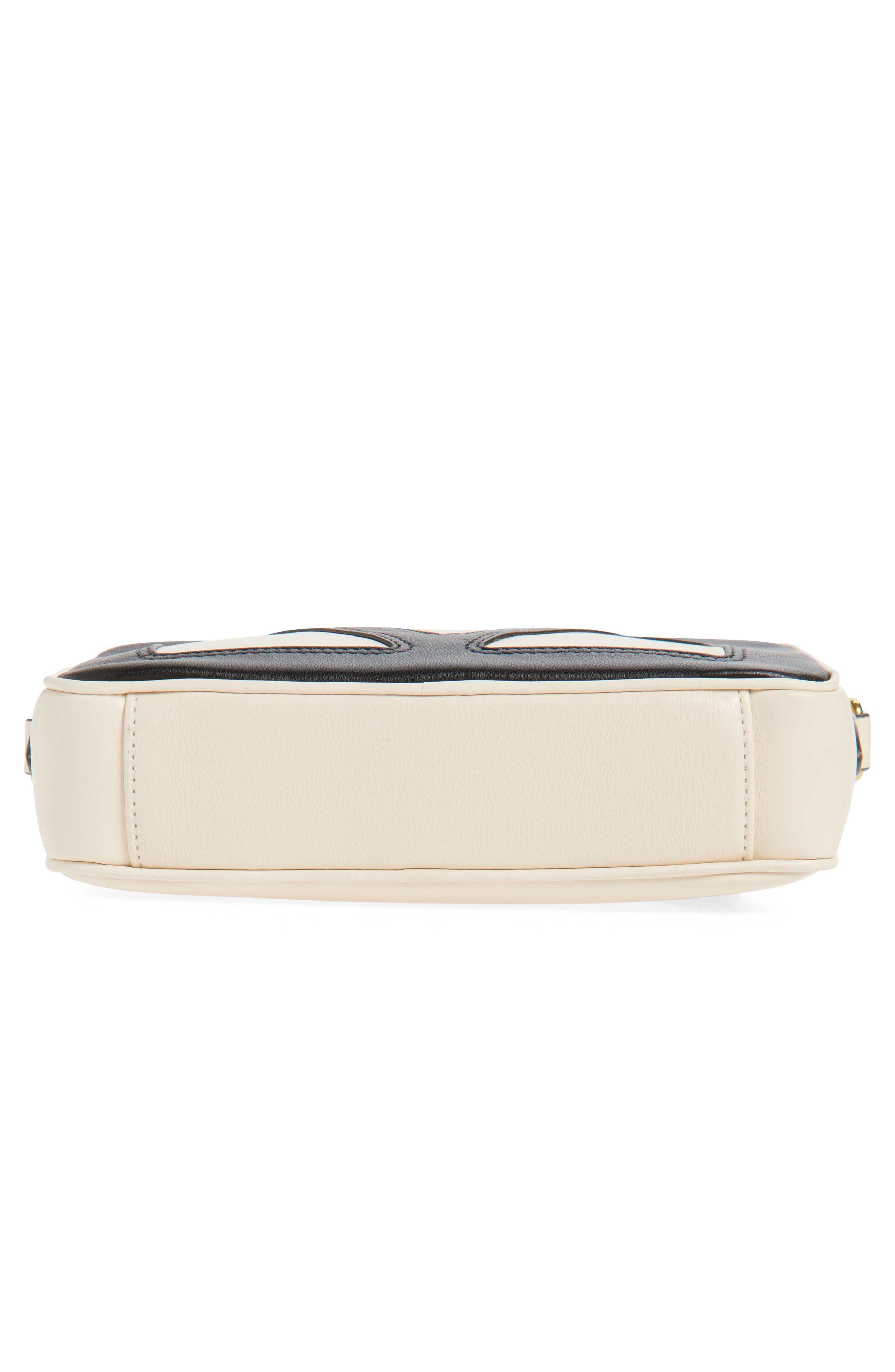 Valentino Garavani Viva Superstar Lambskin Leather Crossbody Bag in Butter White/Nero at Nordstrom - 7