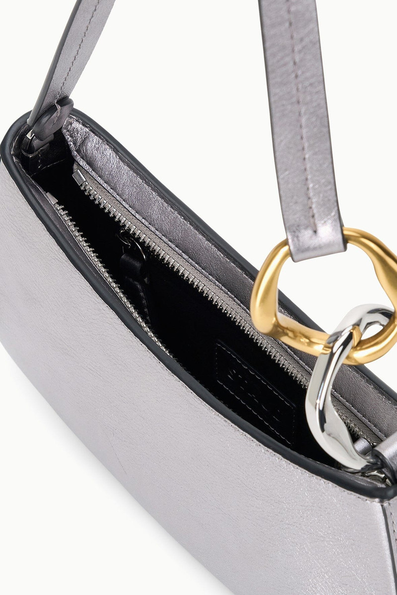 STAUD OLLIE BAG PEWTER 5