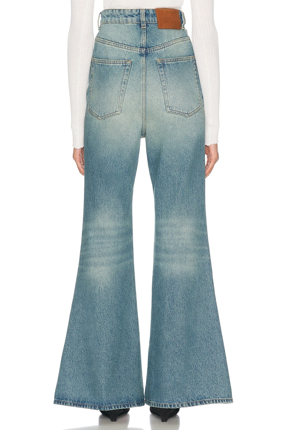 High Waisted Flare Leg - 4
