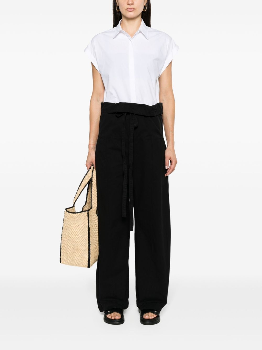 organic-cotton poplin shirt - 2