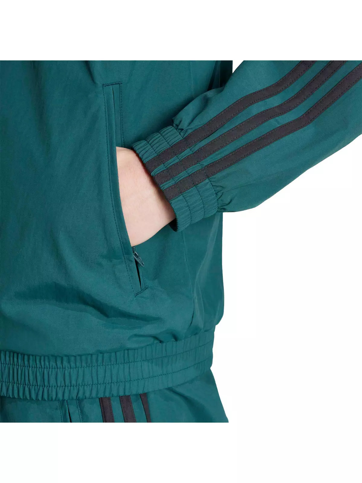 Originals Men's Adicolor Woven Firebird Track Top -Teal - 4