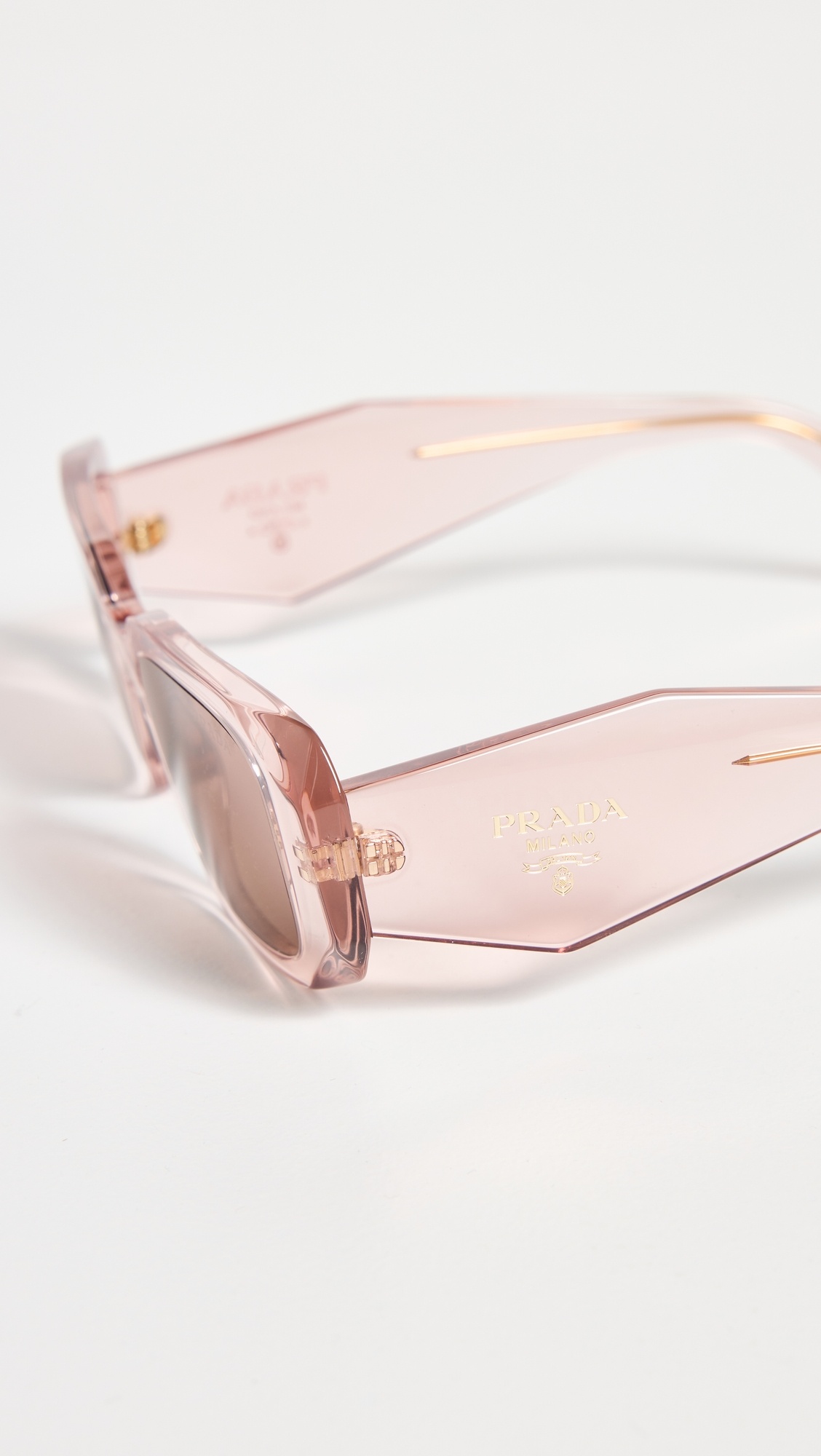 Prada PR 17WS Rectangular Sunglasses - 4