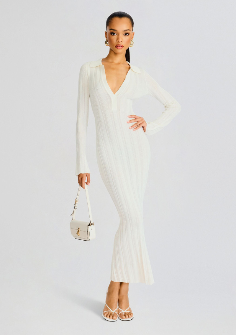 AZULA RIB KNIT MAXI DRESS 5