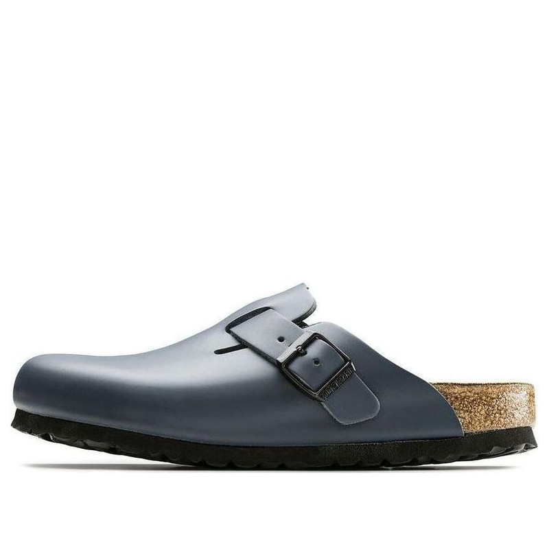 Birkenstock Boston Natural Leather 'Blue' 0060151 1