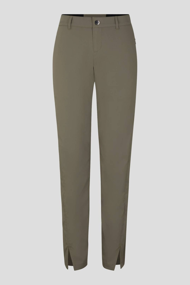 TESJA FUNCTIONAL CHINOS IN OLIVE GREEN 1