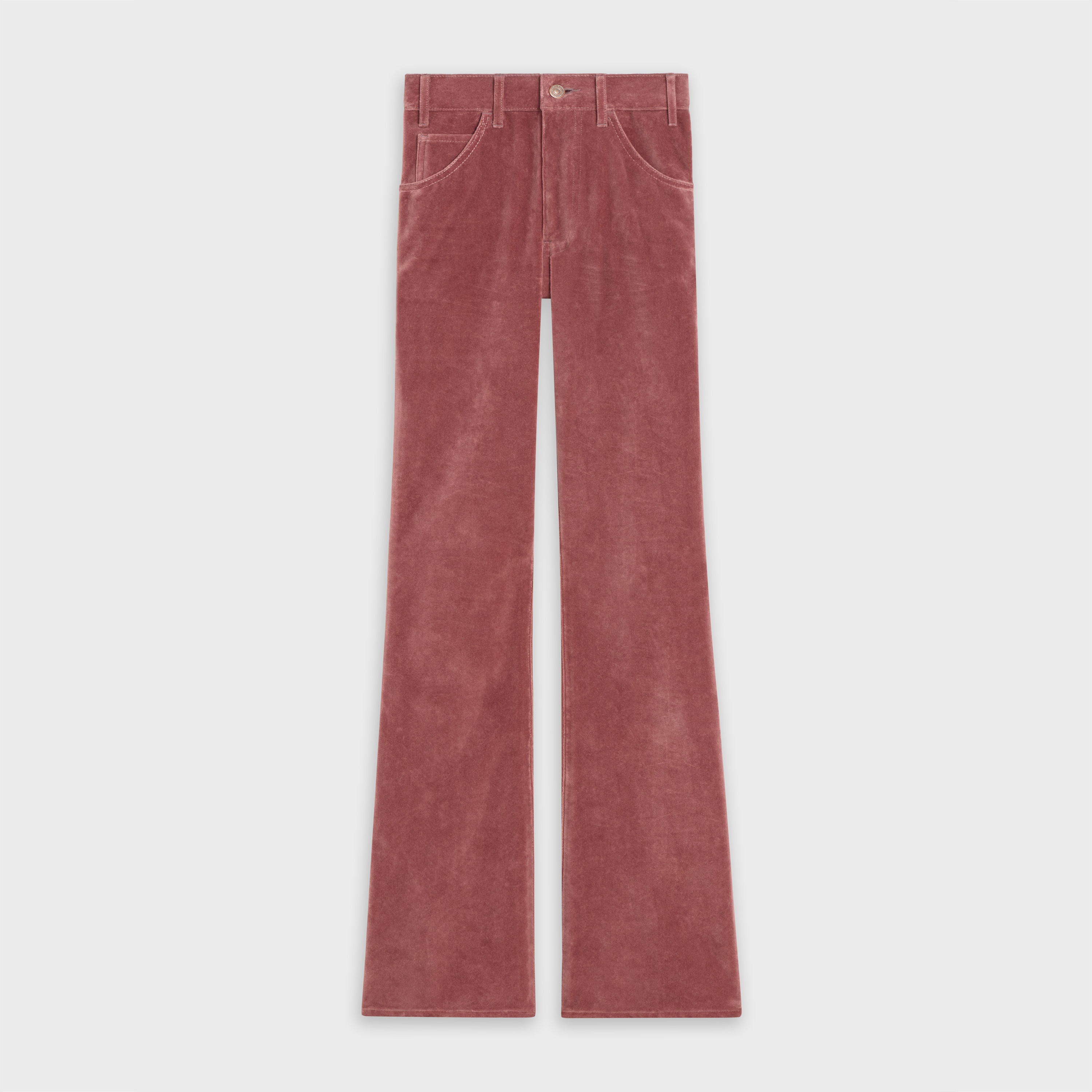 DYLAN FLARED JEANS IN VELVET - 1